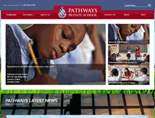 Tablet Screenshot of pathwaysprivateschool.org